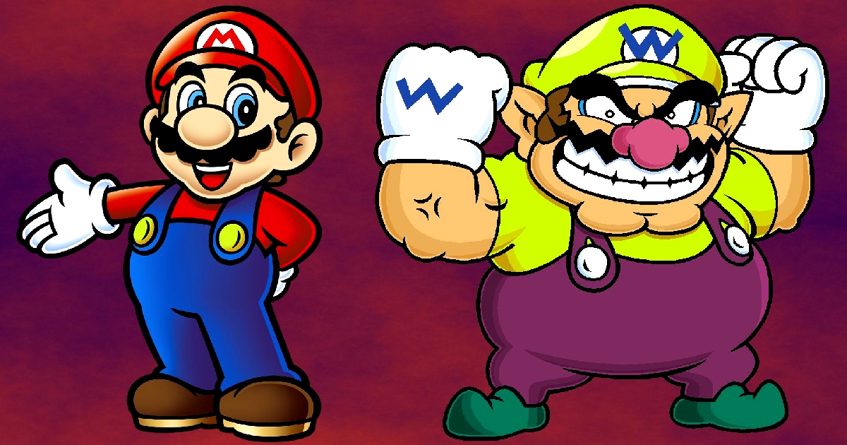 Imaginea Super Mario vs Wario