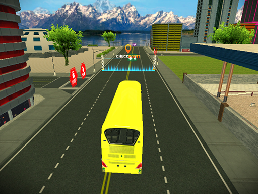 Imaginea Simulator de autobuz de transport public în oraș