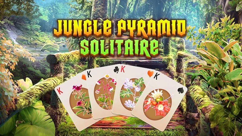 Solitaire cu piramidă din junglă